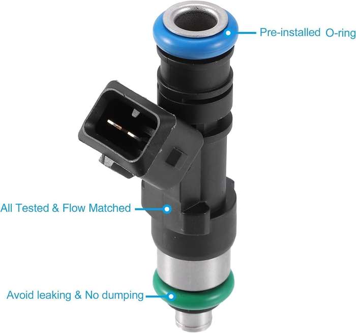 4X0280158254 AE8E9F593AA Car Fuel Injector Compatible Ford Fiesta 1.6L 2011-2012