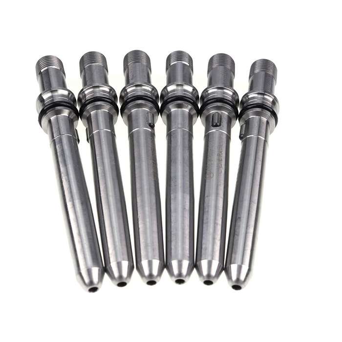 6X Injector Connector Tubes 6754-71-5511 Compatible Komatsu Engine 4D107 6D107
