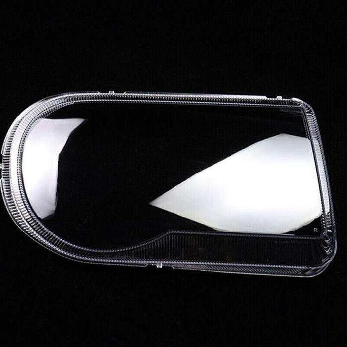 For Chrysler 300C 2005-2010 Pair Halogen Headlight Lens Cover Transparent