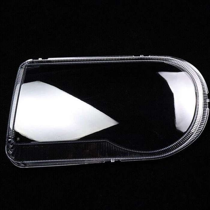 For Chrysler 300C 2005-2010 Pair Halogen Headlight Lens Cover Transparent