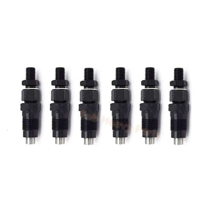 6 PCS Fuel Injector 23600-68020 Compatible Toyota Engine 2H Land Cruiser HJ60