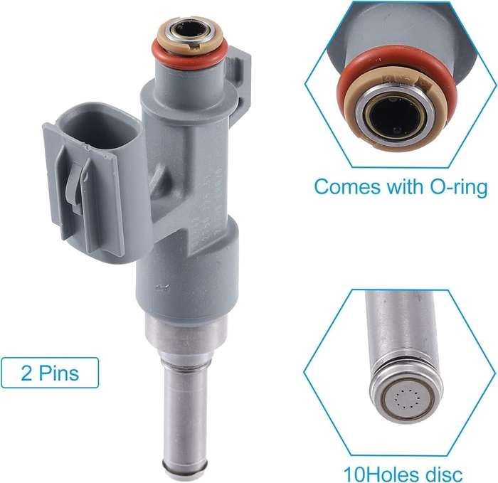 4X23250-F0020 Fuel Injectors Compatible 2018-2022 Toyota Camry XSE XLE LE 2.5L