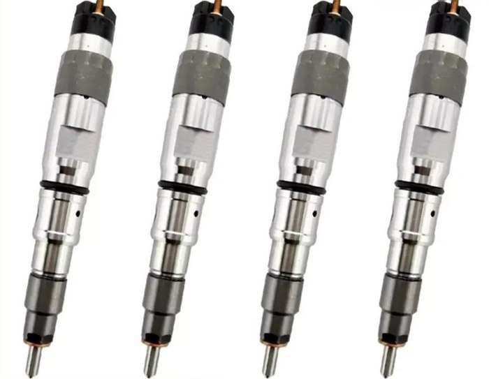 4pcs Fuel Injector Compatible 6 Cylinders Engine Cummins FORD 6.7L 0445120161