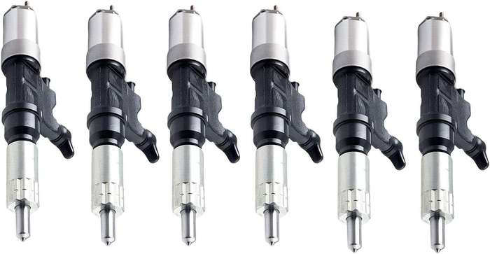6X Fuel Injector 8943922614 89439-22614 Compatible Isuzu Diesel Engine 7.8L 6HK1