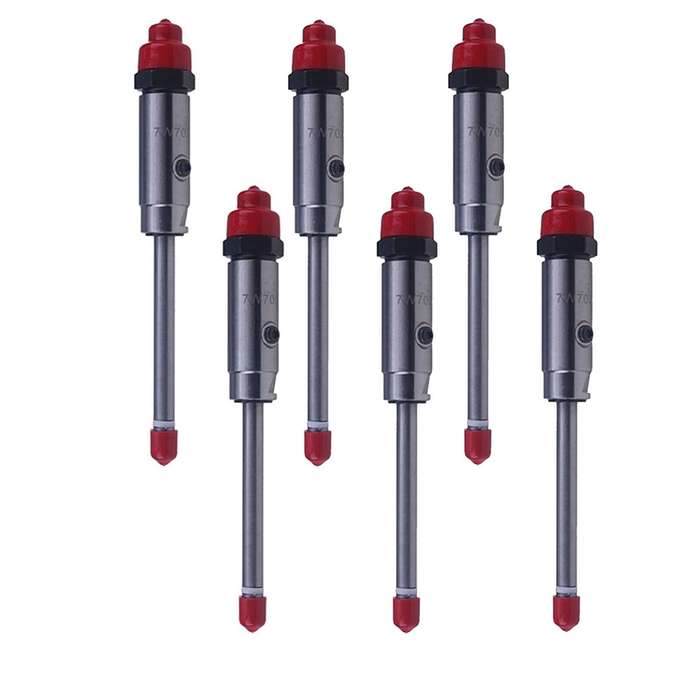 6X Fuel Injector 7W-7026 Compatible CATERPILLAR CAT 3406B 3406C 3412 D9 GC D9R