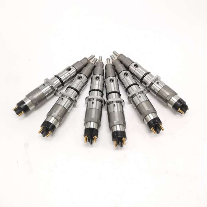 6X Fuel Injector 0445120272 Compatible with Cummins ISC 8.3L New Holland Engine