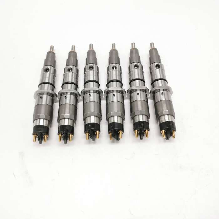 6X Fuel Injector 0445120272 Compatible with Cummins ISC 8.3L New Holland Engine
