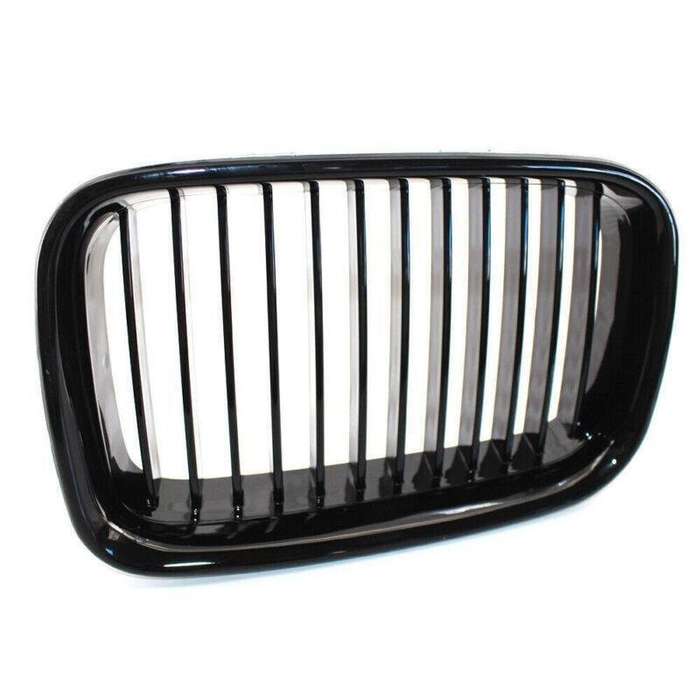 1 Pair Glossing Black Front Center Kidney Grille Fit For BMW 3-Series E36 92-96
