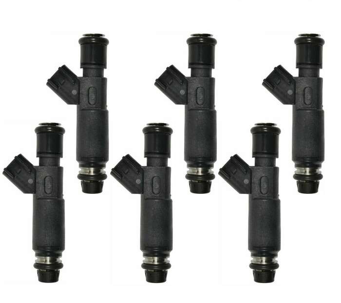 6Pcs Fuel Injector Compatible Ford Mondeo 2.5L V6 01-07 &amp; Mazda 6 3.0L V6 03-08