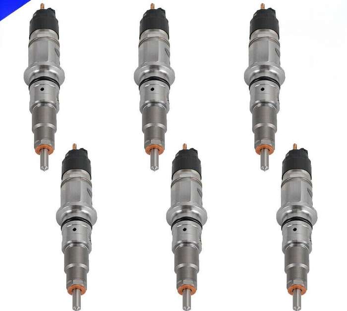 6Pcs Diesel Fuel Injector Compatible Cummins Dodge Ram 6.7L 2011-2012 0445120188