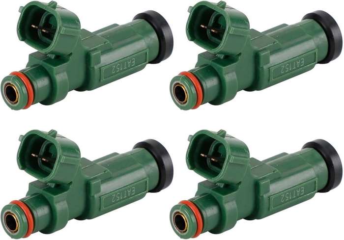 4Pcs New Fuel Injector 63P-13761-01-00 Compatible Yamaha Outboard F150 150HP