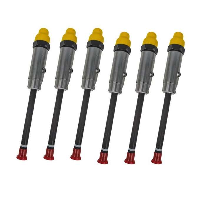 6X Fuel Injector Nozzle 4W7017 0R3421 For Caterpillar 3306 3406 245 Excavator