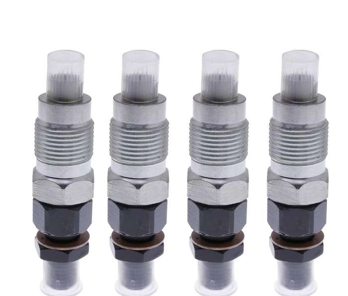 4Pcs Fuel Injector 23600-59285 093500-7050 Compatible with Toyota 2L-T Engine
