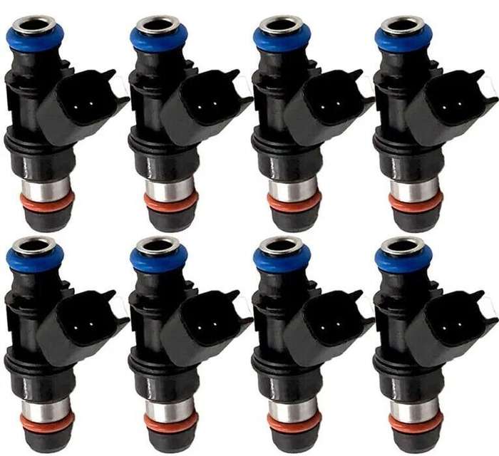 8 X Fuel Injector 12580681 217-1621 Compatible 2004-10 Chevy GMC 4.8/5.3/6.0/6.2