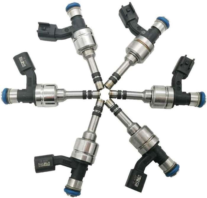 6X Fuel Injectors Compatible Buick Cadillac CTS SRX Chevrolet Terrain 2010-2011