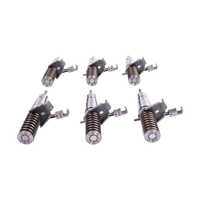 6X Fuel Injector 7E-9585 compatible with Caterpillar 320 918F IT28F Engine 3114