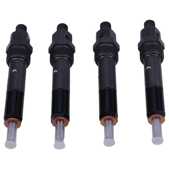 4 Pcs Fuel Injector Compatible Caterpillar Engine 3056E Loader 924G 928G 930G