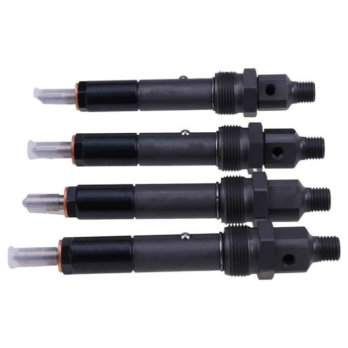 4 Pcs Fuel Injector Compatible Caterpillar Engine 3056E Loader 924G 928G 930G