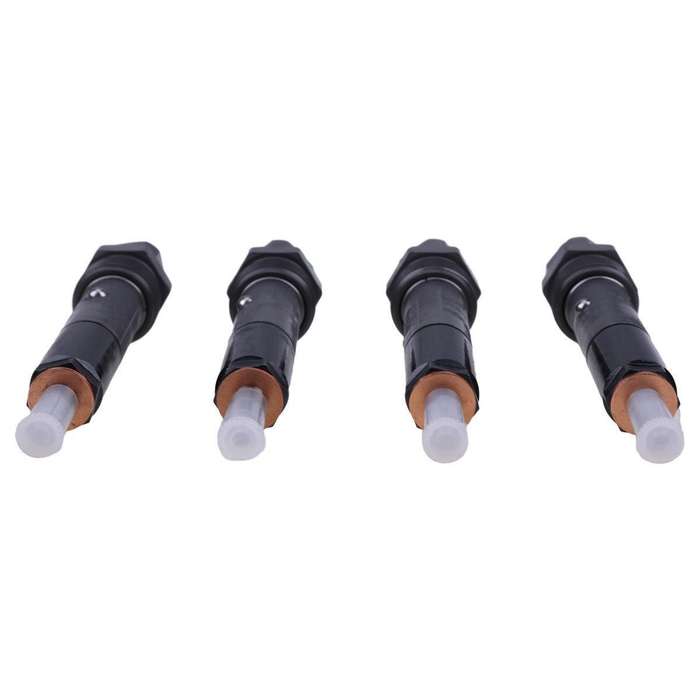 4 Pcs Fuel Injector Compatible Caterpillar Engine 3056E Loader 924G 928G 930G