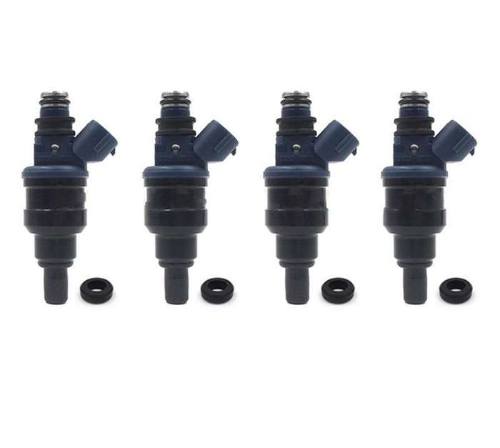 4Pcs Fuel Injector Compatible Toyota Carina E AT190 4AFE AT191 7AFE 1992-1997