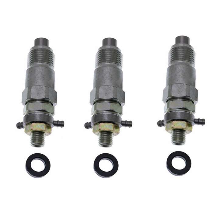3X Fuel Injectors Nozzel Compatible with Kubota D1302 D1402 V1702 V1902 Engine