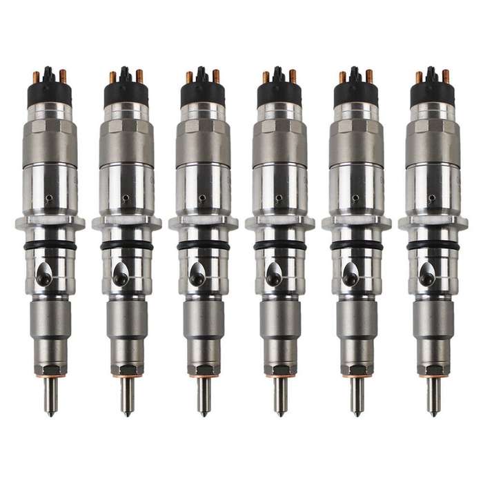 6x Fuel Injector 0445120059 Compatible Komatsu PC200-8 Hyundai HL770-7A