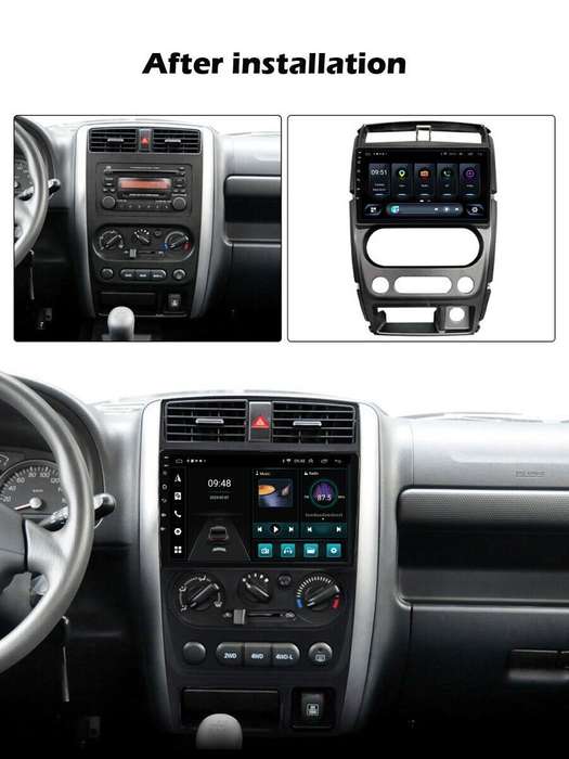9" Android 13 Car Stereo Video DAB+Radio Navigation For Suzuki Jimny 2007-2012