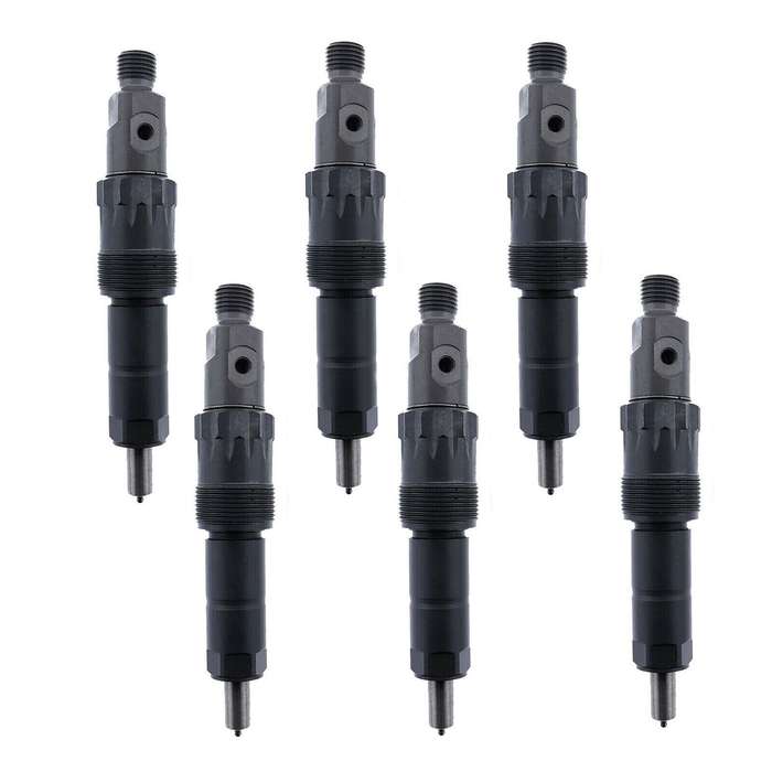 6X Fuel Injectors AR74665 Compatible John Deere 4050 4250 4430 4440 6600 7700