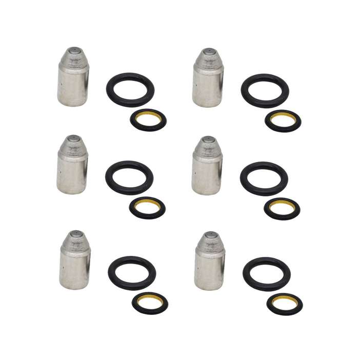 6pcs Fuel Injector Nozzle 8N4697 5M4086 9F0160 Compatible Caterpillar 3304 3306