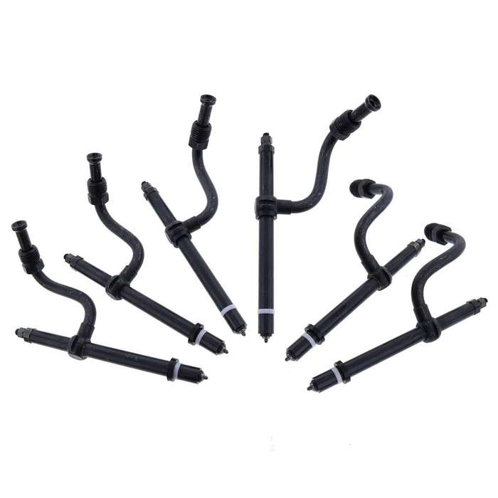 6X Fuel Injectors Compatible John Deere 6600 7700 4230 4010 4020 4040 3020 3010