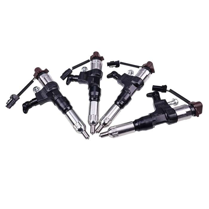 4X Fuel Injector 23670-E0232 095000-6922 compatible with Hino Engine J05D-TF
