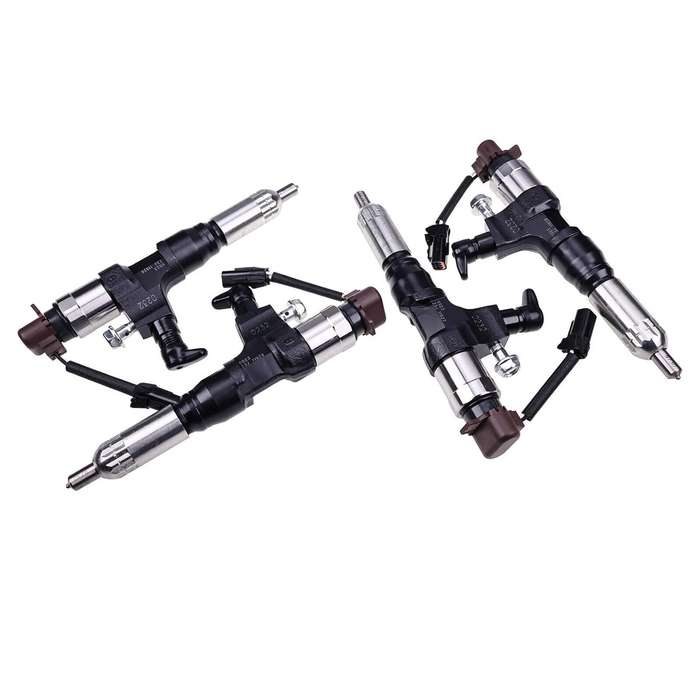 4X Fuel Injector 23670-E0232 095000-6922 compatible with Hino Engine J05D-TF