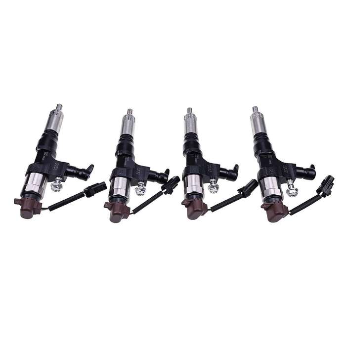 4X Fuel Injector 23670-E0232 095000-6922 compatible with Hino Engine J05D-TF