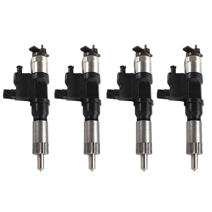 4x 4HK1 6HK1 Fuel Injector 8976097890 8976097896 Compatible with Hitachi ZX200-3