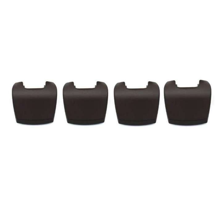 4x Car Rear Seat Rail Front Cover Trims For BMW X5 E70 07-13 X5 F15 14-18 Moka