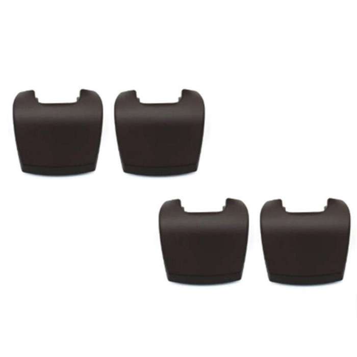 4x Car Rear Seat Rail Front Cover Trims For BMW X5 E70 07-13 X5 F15 14-18 Moka