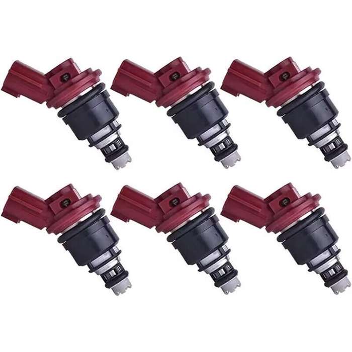 6 x 1400cc side feed fuel injectors RR544 CompatibleNissan Fairlady Z32 300ZX