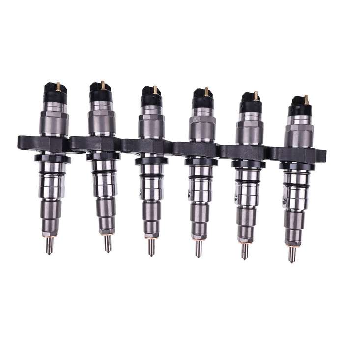 6PCS 0445120007 0445120212 Fuel Injector Compatible with Cummins Engine ISBE