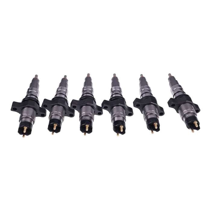 6PCS 0445120007 0445120212 Fuel Injector Compatible with Cummins Engine ISBE