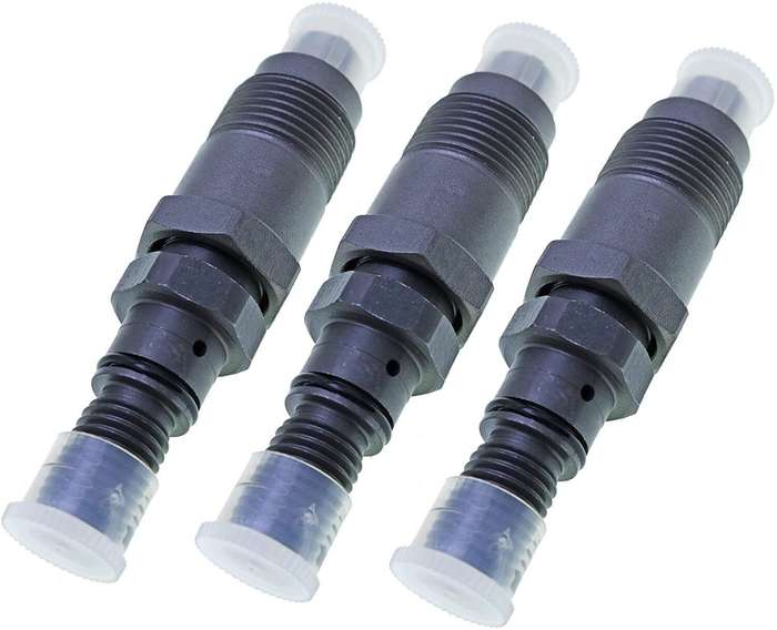 3X Fuel Injectors Compatible with John Deere Skid Steer 375 3375 Tractor 330 332