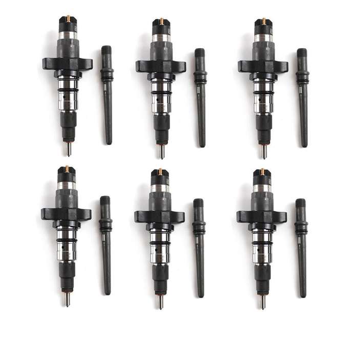 6x Fuel Injectors Compatible with Dodge Cummins 5.9L Bosch 0986435503 0445120210