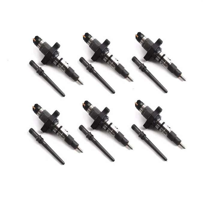 6x Fuel Injectors Compatible with Dodge Cummins 5.9L Bosch 0986435503 0445120210