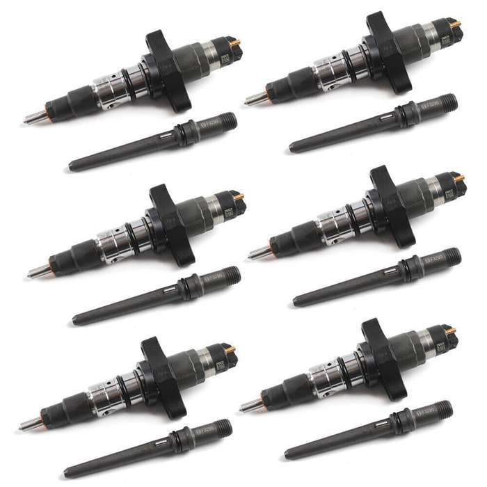 6x Fuel Injectors Compatible with Dodge Cummins 5.9L Bosch 0986435503 0445120210