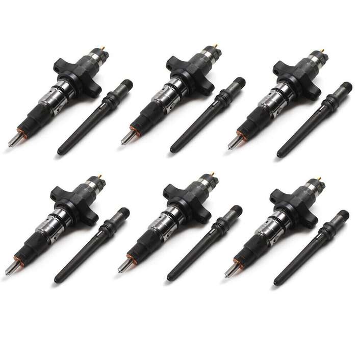 6x Fuel Injectors Compatible with Dodge Cummins 5.9L Bosch 0986435503 0445120210