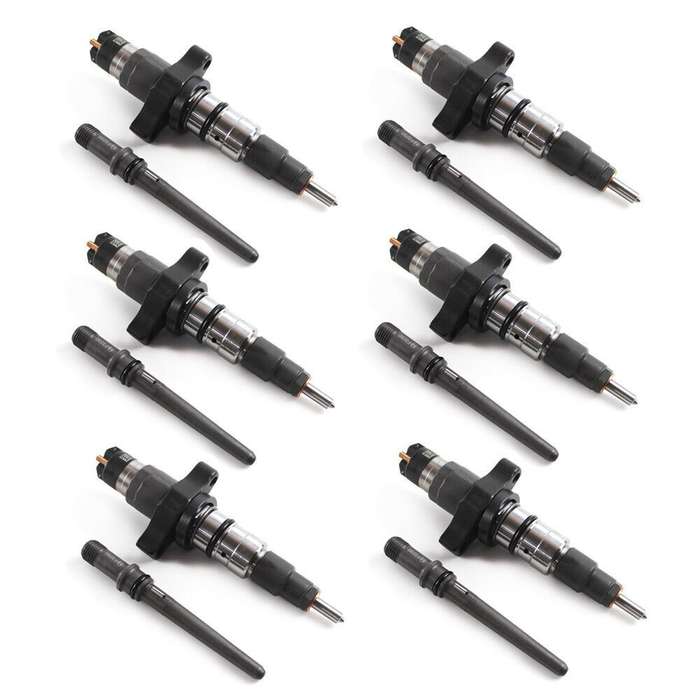 6x Fuel Injectors Compatible with Dodge Cummins 5.9L Bosch 0986435503 0445120210