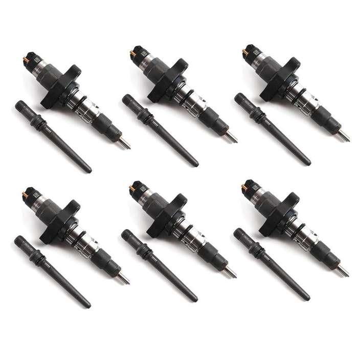 6x Fuel Injectors Compatible with Dodge Cummins 5.9L Bosch 0986435503 0445120210