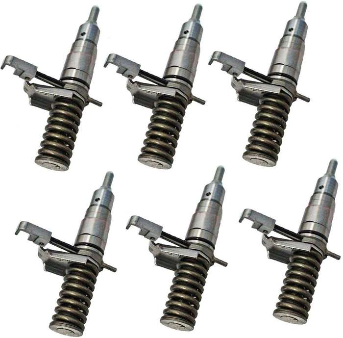 6Fuel Injector 127-8216 Compatible Caterpillar 3114 3116 322L 325L 950F 613C 460