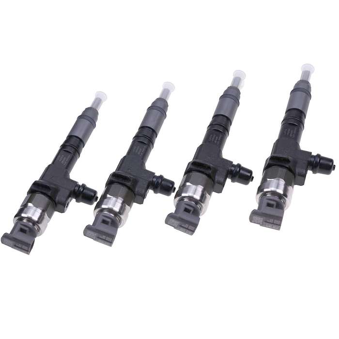 4Pcs Fuel Injector 1J770-53050 Compatible Kubota V3307 Tier 4 Engine SSV75