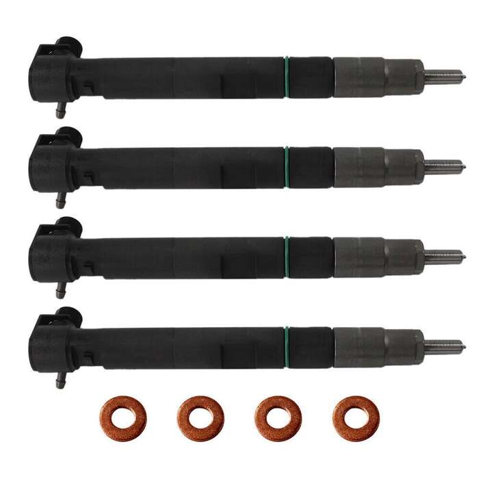 4x Fuel Injectors Common Rail Compatible Doosan Delphi 28337917 28240435 7030409