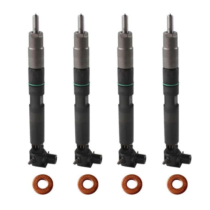 4x Fuel Injectors Common Rail Compatible Doosan Delphi 28337917 28240435 7030409